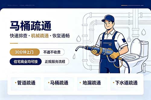 辽阳马桶疏通