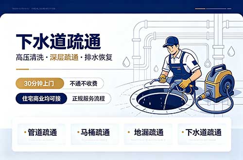 辽阳下水道疏通