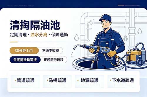 辽阳清掏隔油池